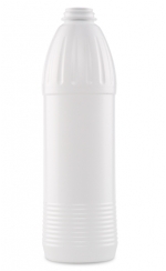 Botella PE 1 ½L blanca "VAJILLAS"