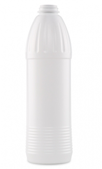 Botella PE 1 ½L blanca "VAJILLAS"