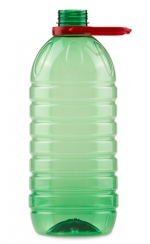 Botella PET 2L "GUAREÑA" verde